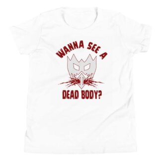Zodiak "Wanna See a Dead Body?" Youth Short Sleeve T-Shirt