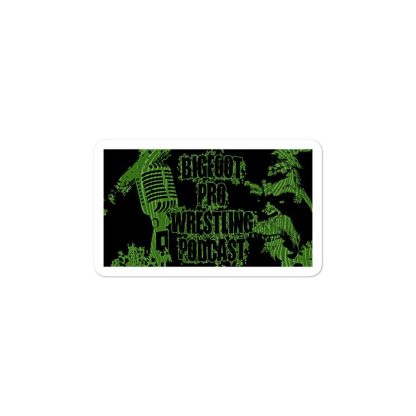 Bigfoot Pro Wrestling Podcast "Sasquatch" Bubble-free stickers