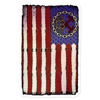 The Purge "Color Flag" Bubble-free stickers