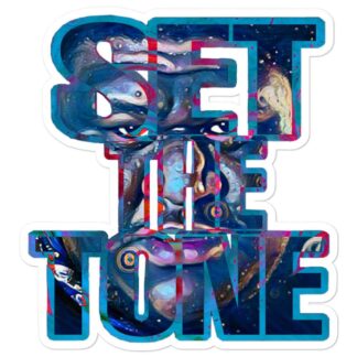 Juicy Finau "SET THE TONE" Bubble-free stickers