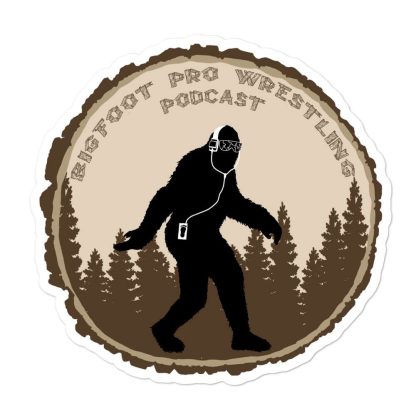 Bigfoot Pro Wrestling Podcast "Bigfoot Pro Wrestling" Bubble-free stickers
