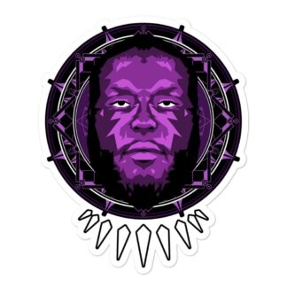 Freddie Hudson "Black Panther" Bubble-free stickers