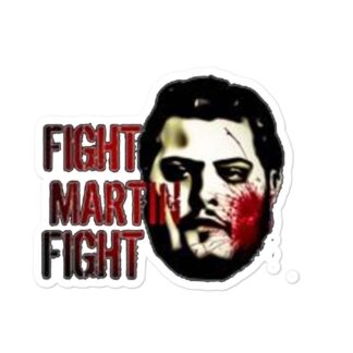 Rant N Rave Podcast "Fight Martin Fight" Bubble-free stickers