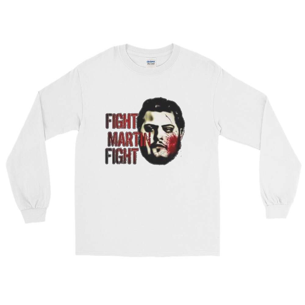 Rant N Rave Podcast "Fight Martin Fight" Unisex Long Sleeve Shirt