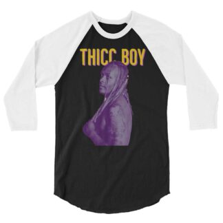 Da Shade "Thicc Boi" 3/4 sleeve raglan shirt