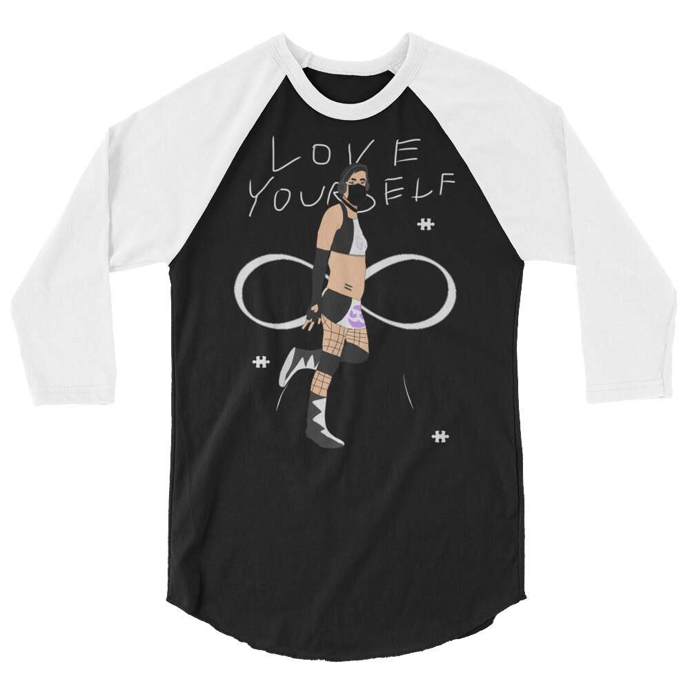 Gwen Neodonna "Love Yourself (Charity shirt)" 3/4 sleeve raglan shirt