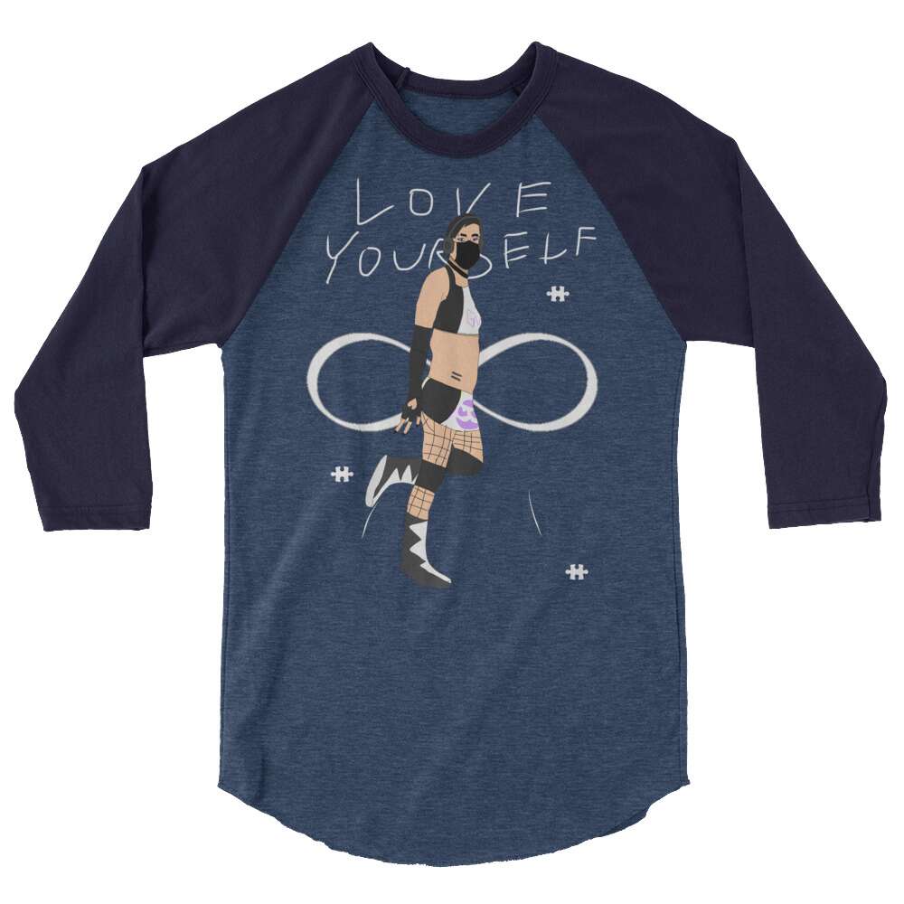 Gwen Neodonna "Love Yourself (Charity shirt)" 3/4 sleeve raglan shirt