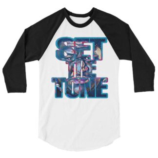 Juicy Finau "SET THE TONE" 3/4 sleeve raglan shirt