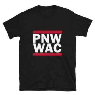 Without A Cause "WAC RUNS PNW" Short-Sleeve Unisex T-Shirt