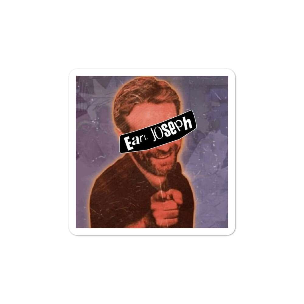 The Liverpool Lip "Earl Joseph Black Bar" Bubble-free stickers