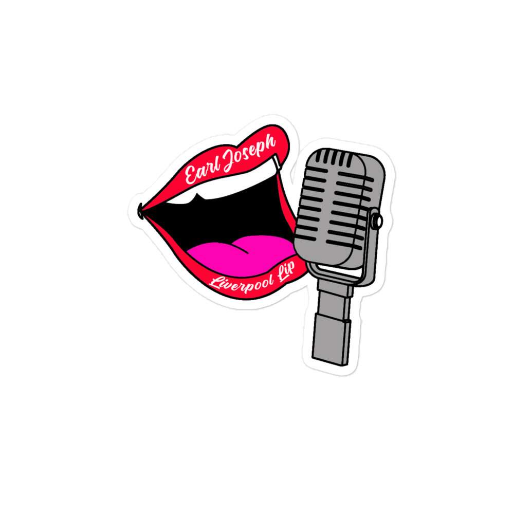 The Liverpool Lip "Liverpool Lips" Bubble-free stickers