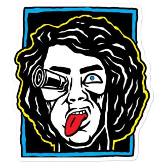 Josh Fuller "Moon Trip" Bubble-free stickers