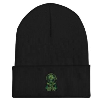 Evil Nate "Urban Legend: Alien (green)" Cuffed Beanie