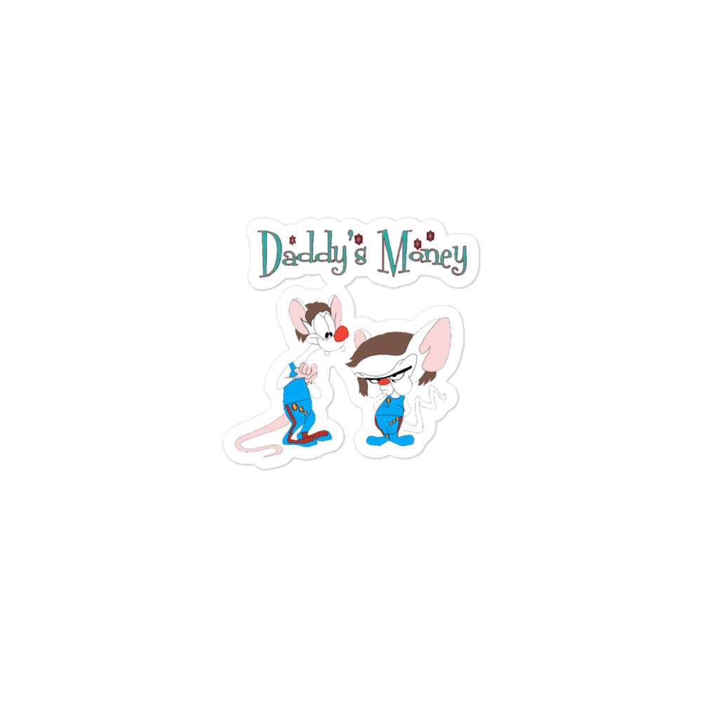 Daddy's Money "Take Over the World" Bubble-free stickers
