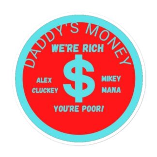 Daddy's Money "Dollar Sign" Bubble-free stickers