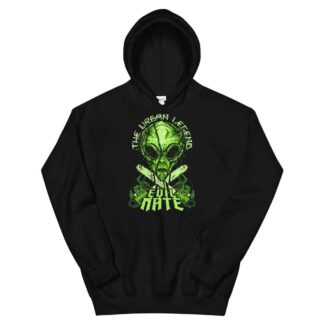 Evil Nate "Urban Legend: Alien (green)" Unisex Hoodie