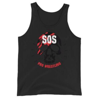 SOS Pro Wrestling "SOS" Unisex Tank Top