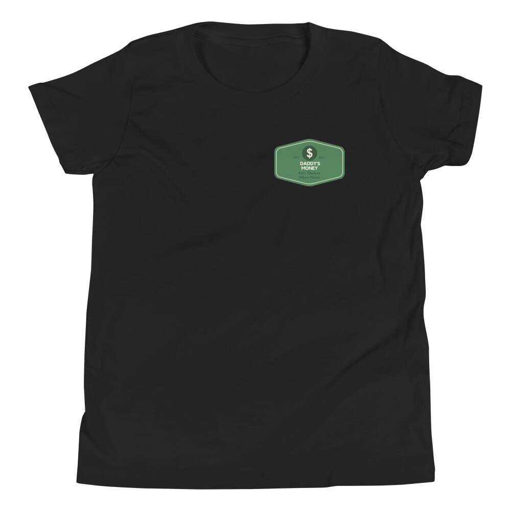 Daddy's Money "Dollar Bill" Youth Short Sleeve T-Shirt
