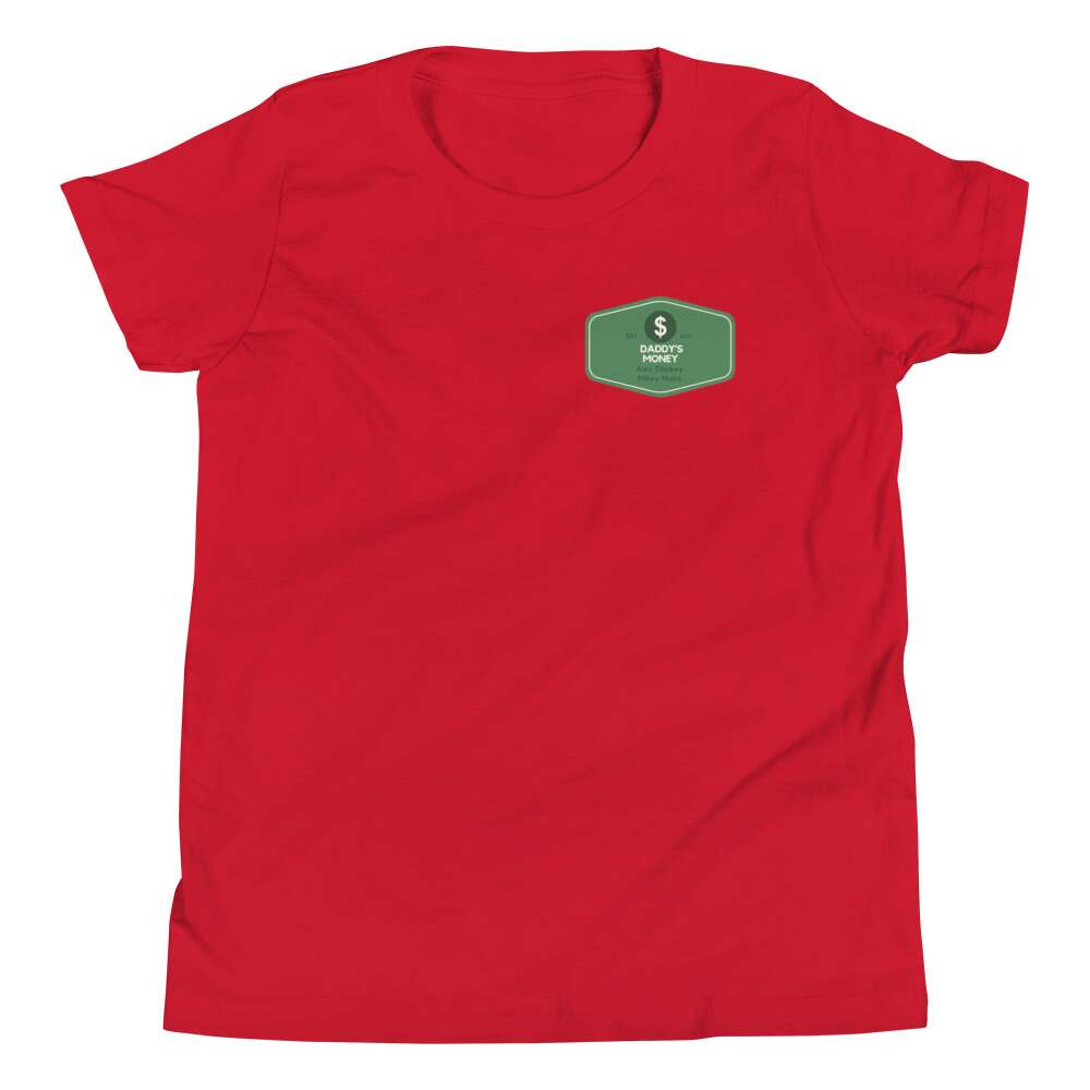 Daddy's Money "Dollar Bill" Youth Short Sleeve T-Shirt