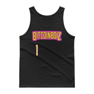 BitcoinboiZ "BitcoinboiZ Jersey Design" Unisex Tank Top