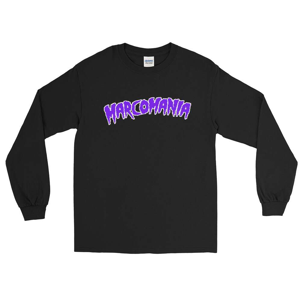 MarcoMania "MarcoMania Purple Logo" Unisex Long Sleeve Shirt