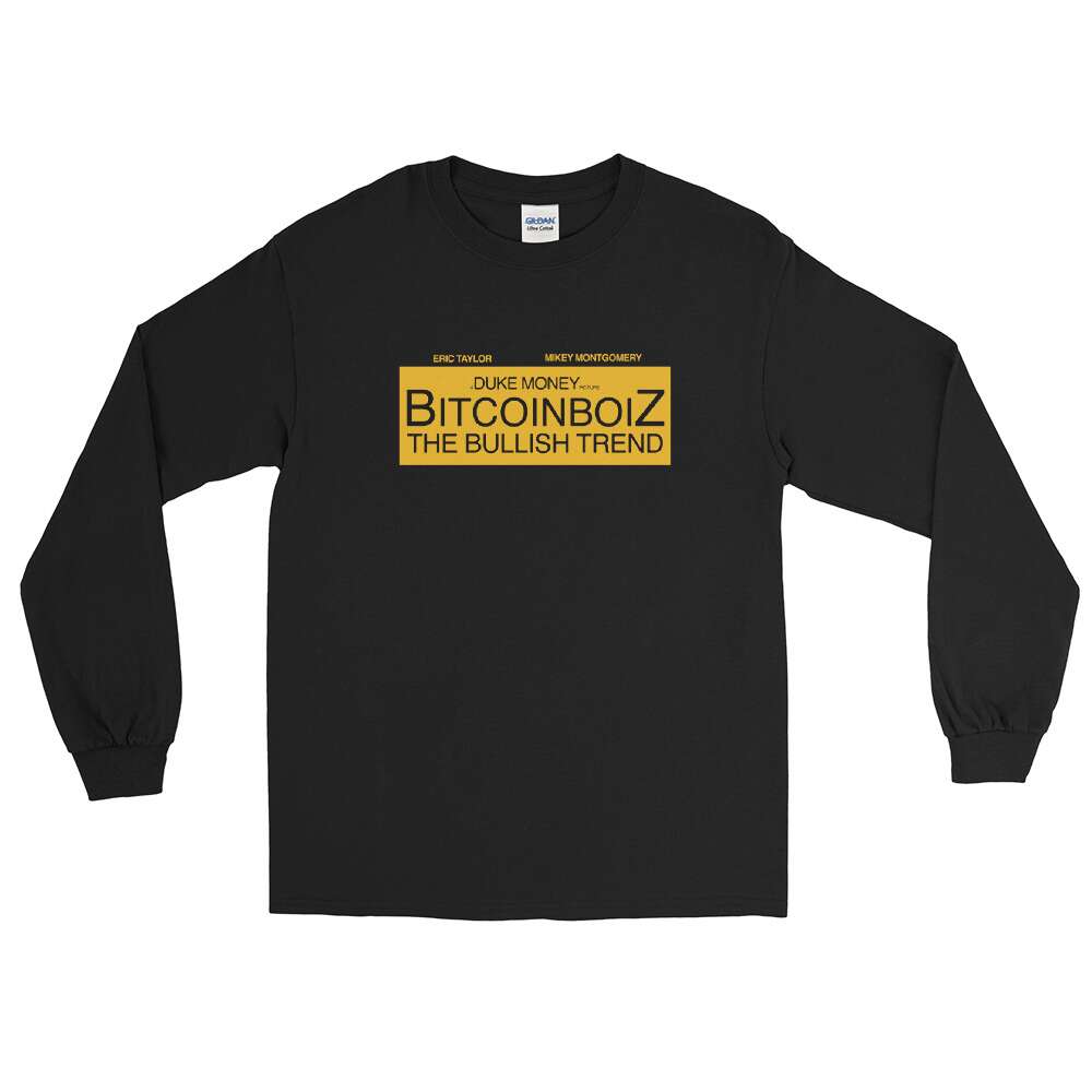 BitcoinboiZ “The Bullish Trend” Unisex Long Sleeve Shirt