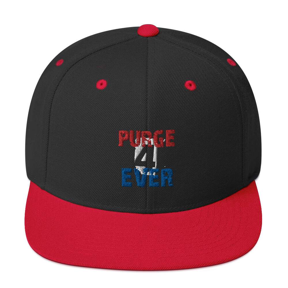 The Purge "Purge 4 Ever (RWB)" Snapback Hat