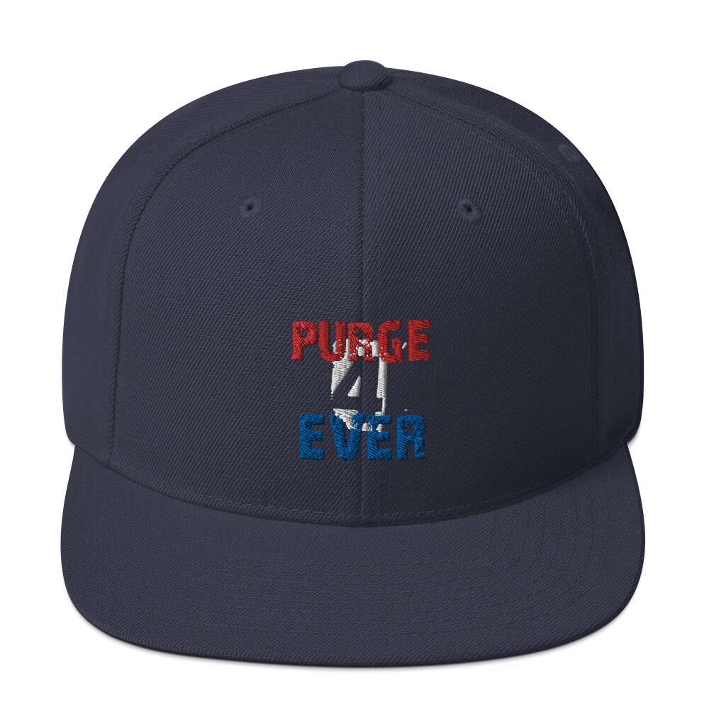 The Purge "Purge 4 Ever (RWB)" Snapback Hat