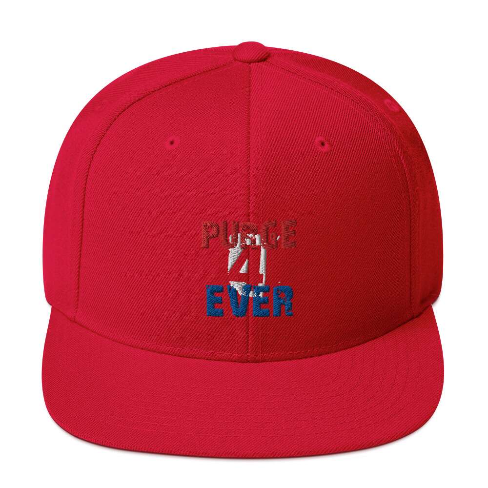 The Purge "Purge 4 Ever (RWB)" Snapback Hat