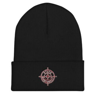 State of Emergency "Distressed Shot" Cuffed Beanie