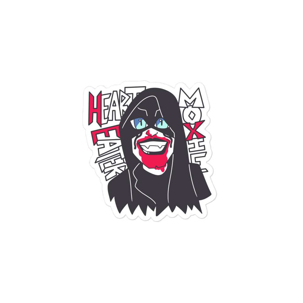 Heart Eater Moxie "Heart Eater Moxie" Bubble-free stickers