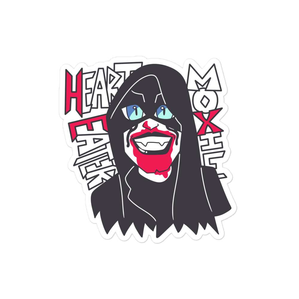 Heart Eater Moxie "Heart Eater Moxie" Bubble-free stickers