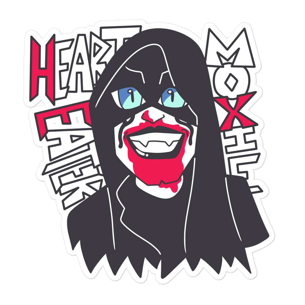 Heart Eater Moxie "Heart Eater Moxie" Bubble-free stickers