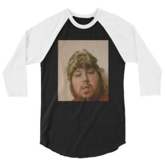 Rant N Rave Podcast "Andrew Naturally Stoned Hocking" 3/4 sleeve raglan shirt