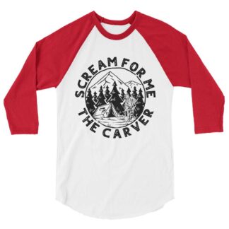 The Carver of Cutters Alley "Camp Carver" 3/4 sleeve raglan shirt