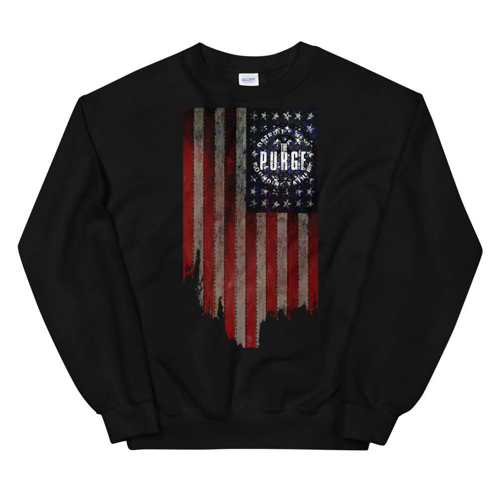 The Purge "Burned Flag" Unisex Sweatshirt