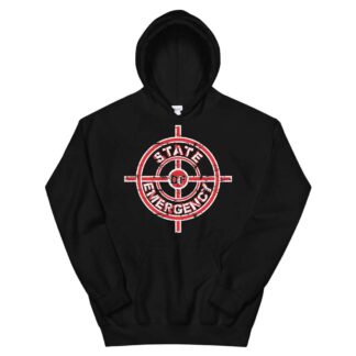 State of Emergency "Distressed Shot" Unisex Hoodie