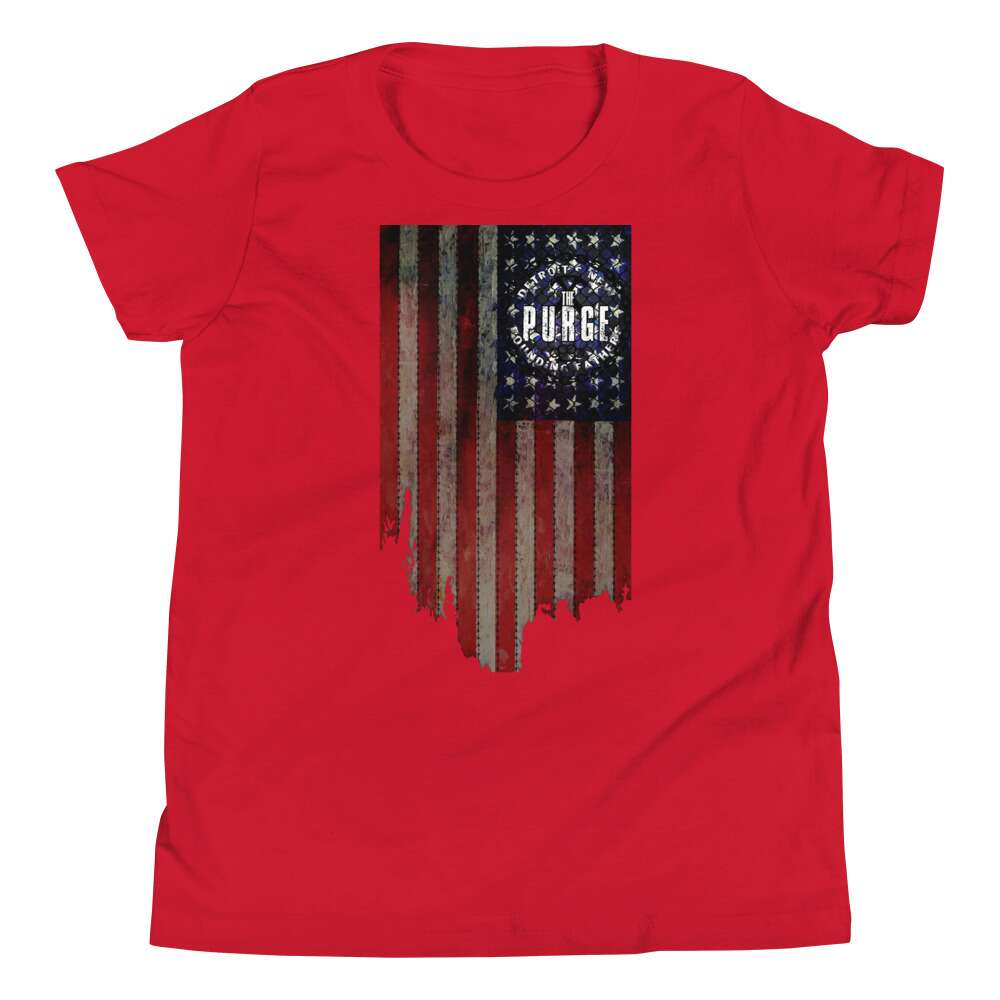 The Purge "Burned Flag" Youth Short Sleeve T-Shirt