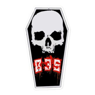 Black Cube Society "Coffin" Bubble-free stickers
