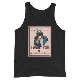 Hyena Hagen "Hagen Wants You!" Unisex Tank Top