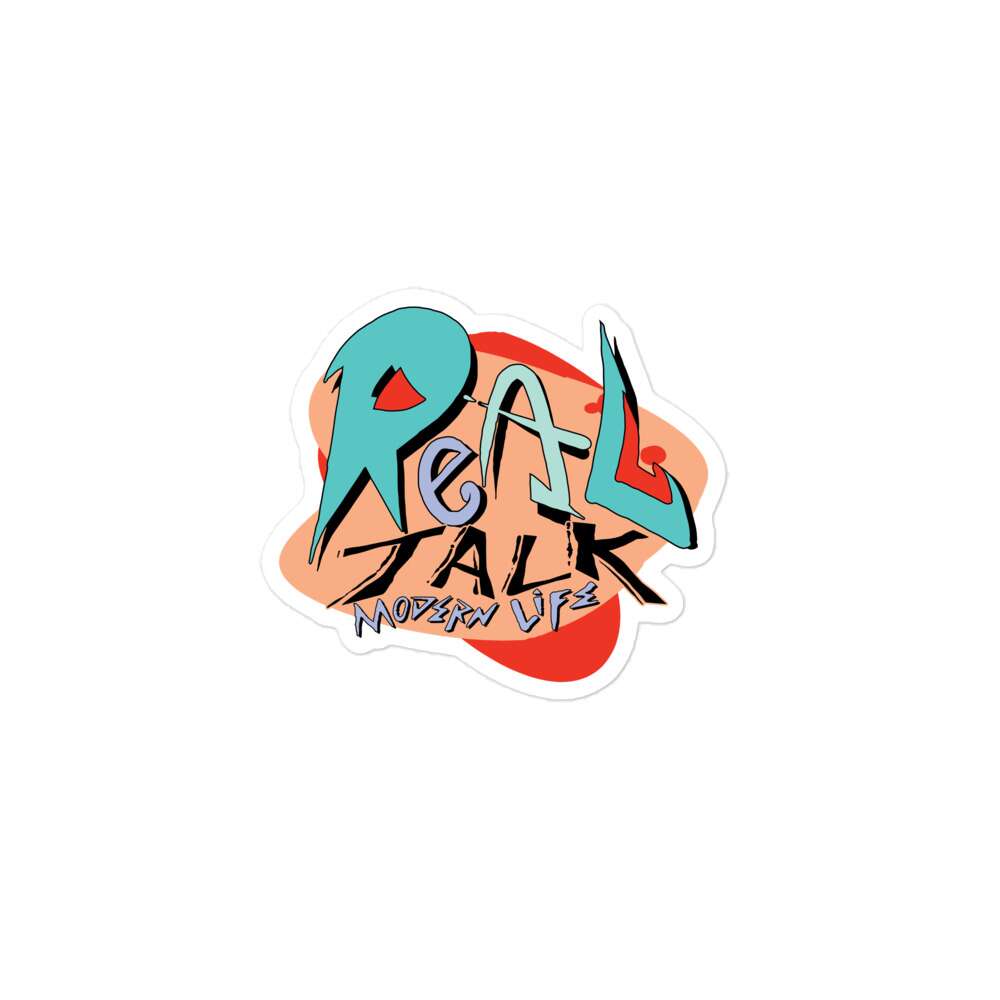 #RealTalk Rashad Tyson "Real Talk Modern-Life" Bubble-free stickers