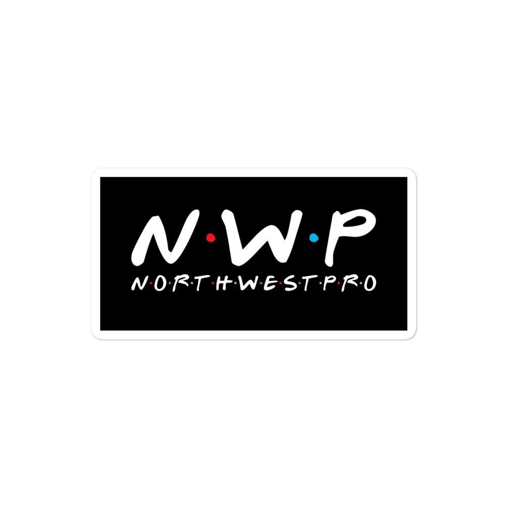 North West Pro "NWP Friends" Bubble-free stickers