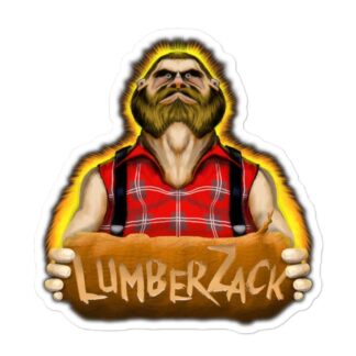 LumberZack "Broken Glass" Bubble-free stickers
