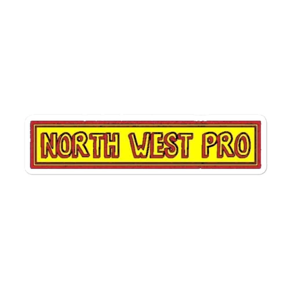 North West Pro "NWP Cartoon" Bubble-free stickers