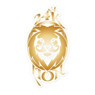 Jeremiah Goldmain "24KLP Alt Logo" Bubble-free stickers