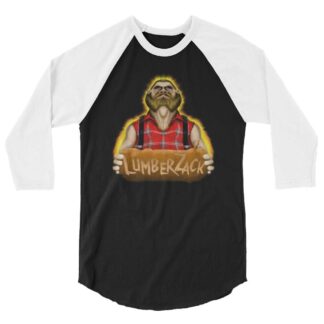 LumberZack "Broken Glass" 3/4 sleeve raglan shirt
