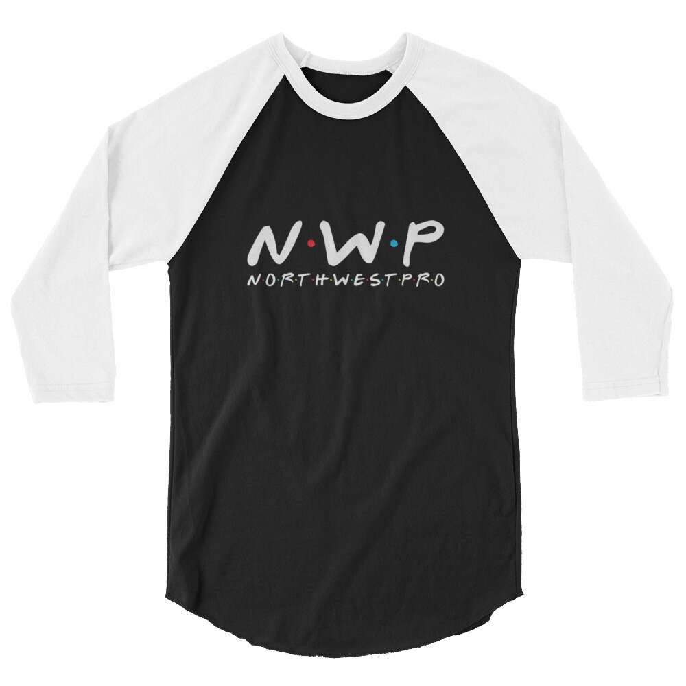 North West Pro "NWP Friends" 3/4 sleeve raglan shirt