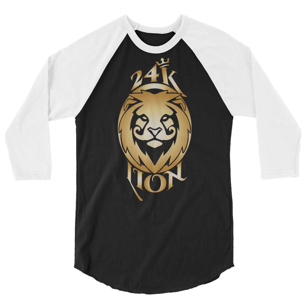 Jeremiah Goldmain "24KLP Alt Logo" 3/4 sleeve raglan shirt