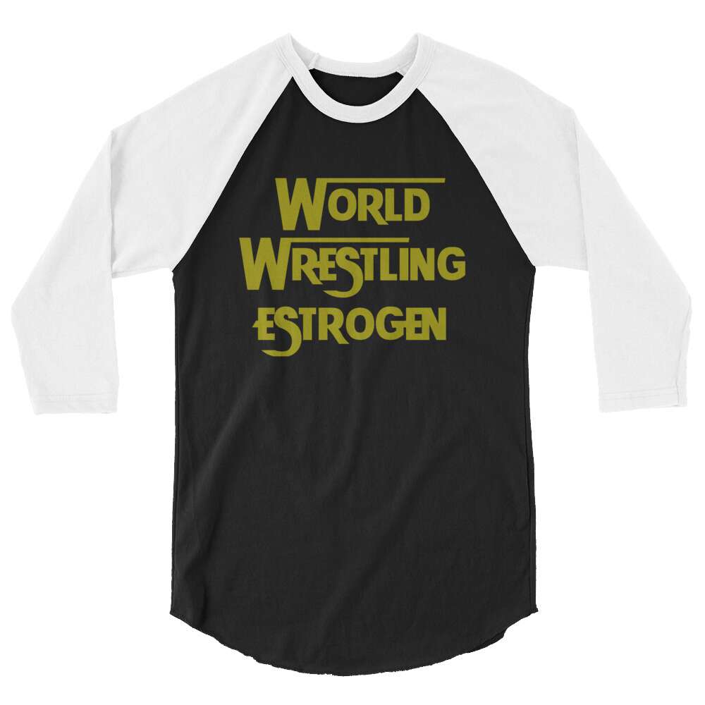Gwen Neodonna "WW*" 3/4 sleeve raglan shirt