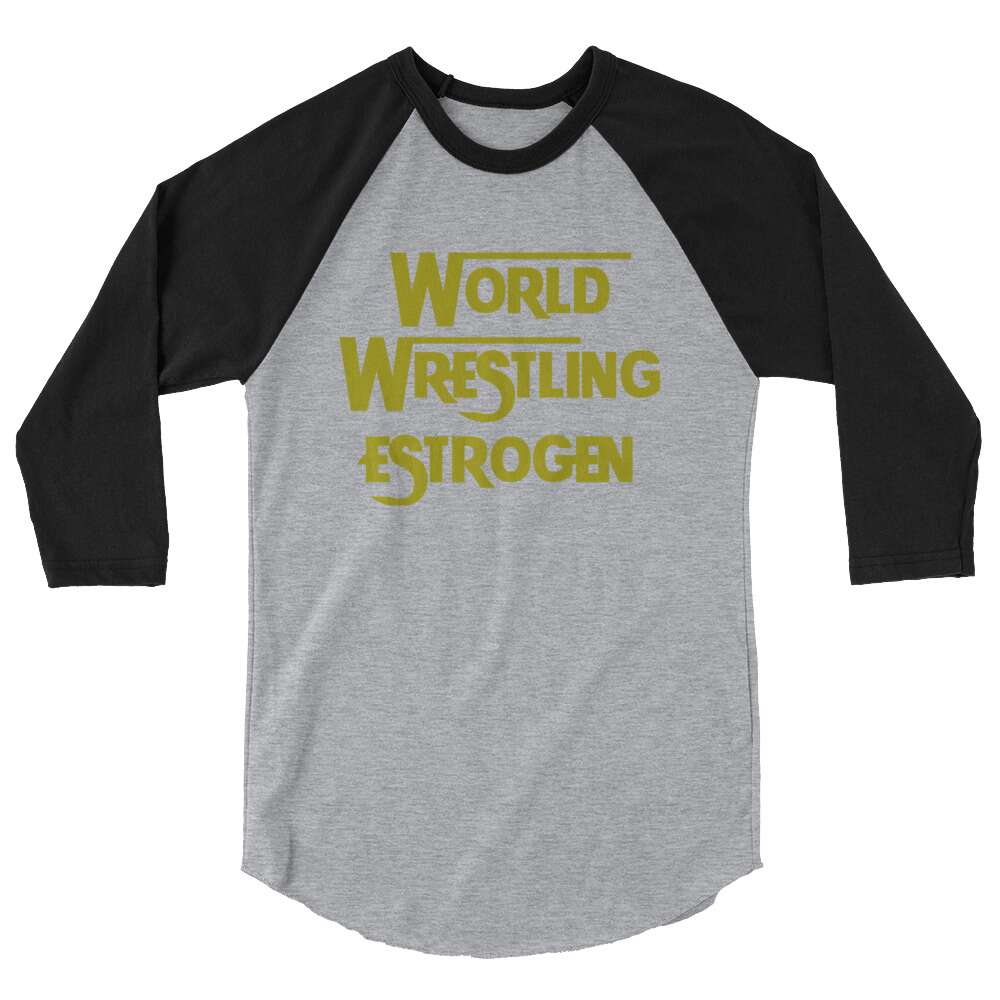 Gwen Neodonna "WW*" 3/4 sleeve raglan shirt